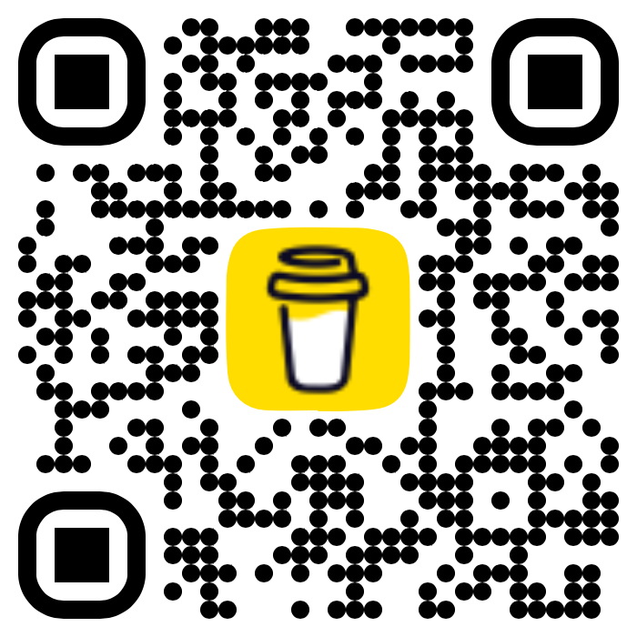 QR code linking to Ross's Buy Me a Coffee page